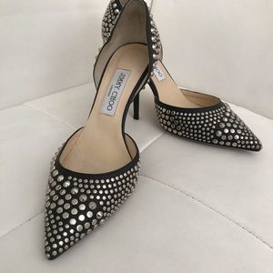 Jimmy choo studded shoes